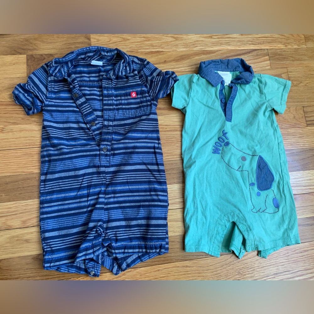 Boys Summer Rompers
